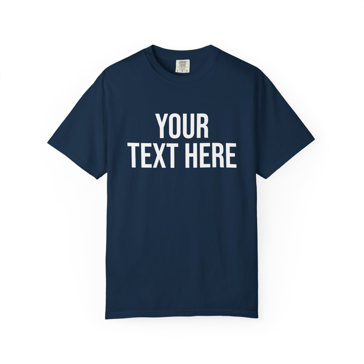 PERSONALIZED TEXT ALL-GENDER TEE