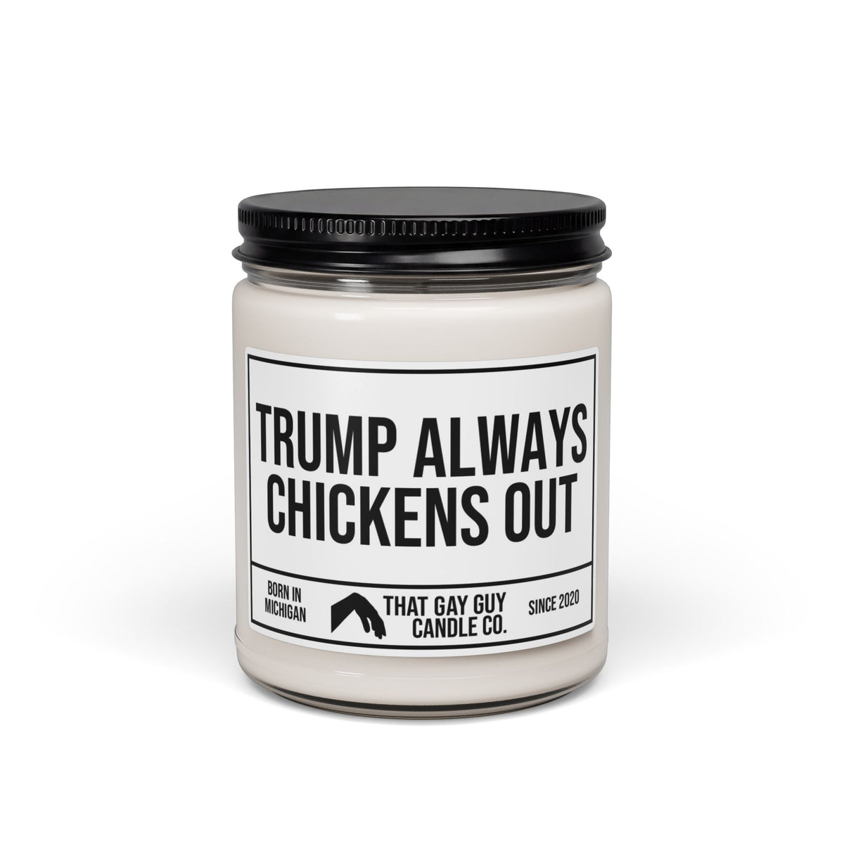 TRUMP ALWAYS CHICKENS OUT