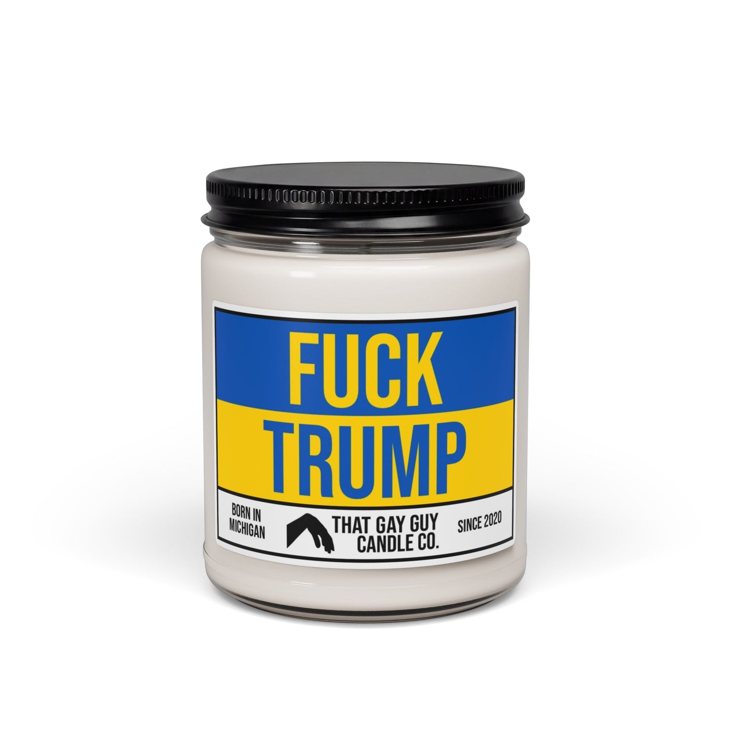 FUCK TRUMP UKRAINIAN FLAG