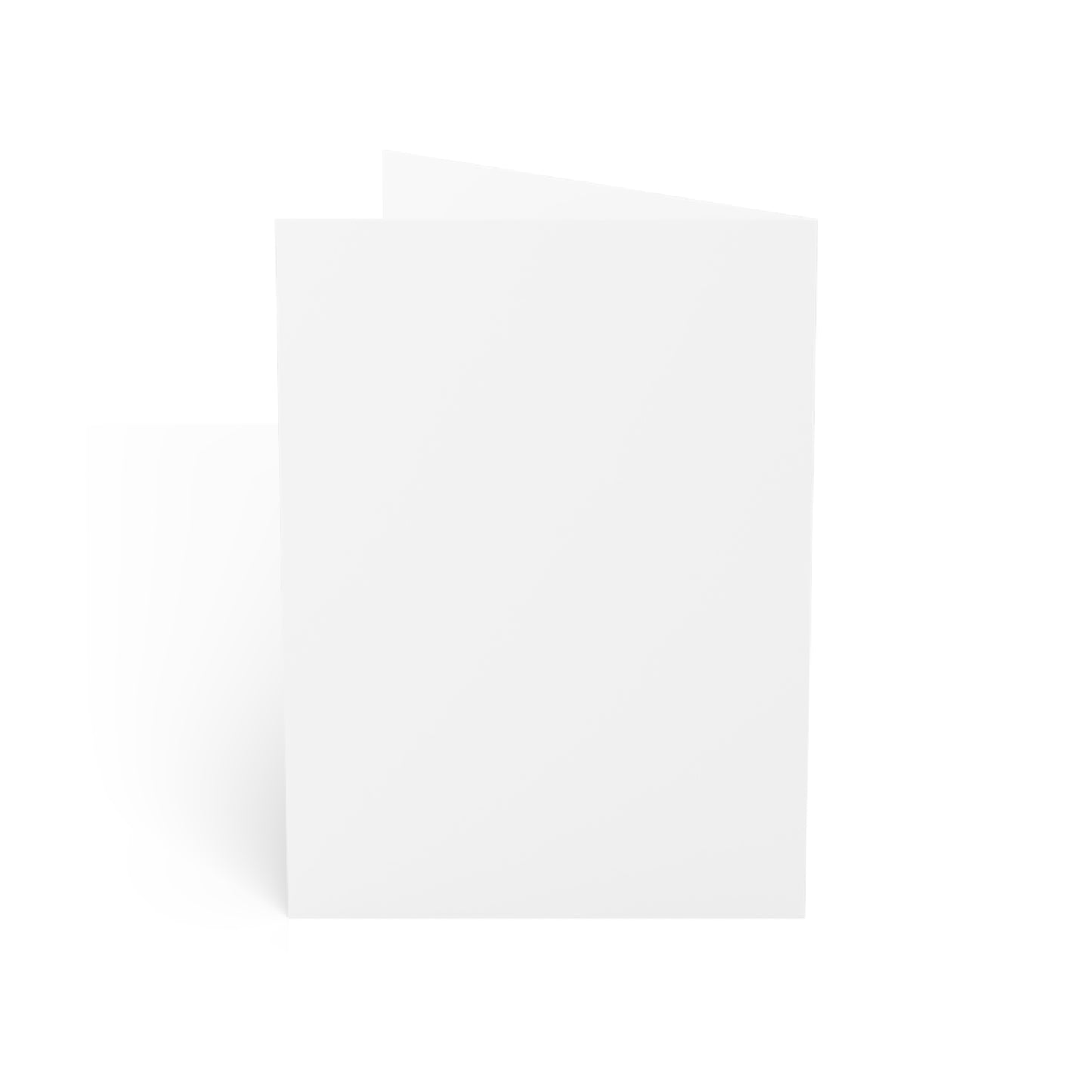 PERSONALIZED TEXT GREETING CARD BLACK + WHITE