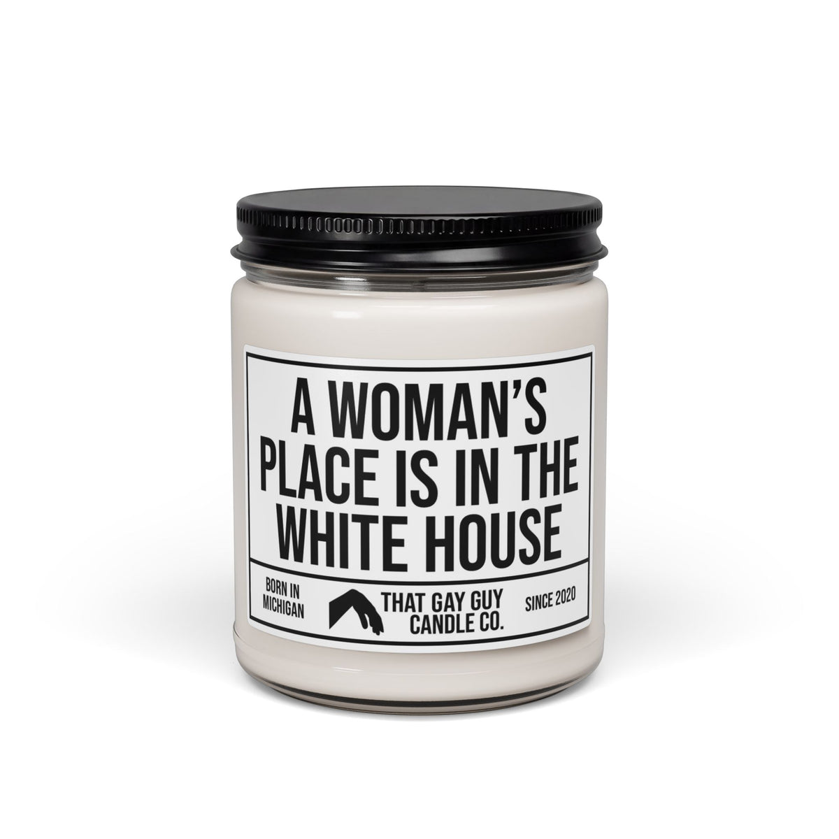 A WOMAN'S PLACE IS IN THE WHITE HOUSE