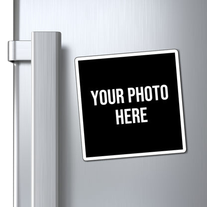 PERSONALIZED PHOTO SQUARE VINYL MAGNET
