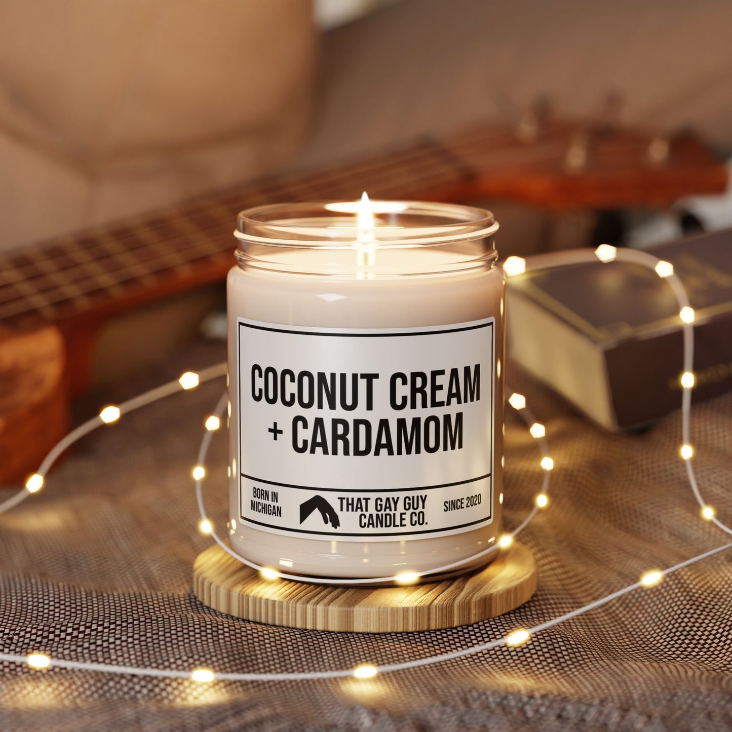 COCONUT CREAM + CARDAMOM