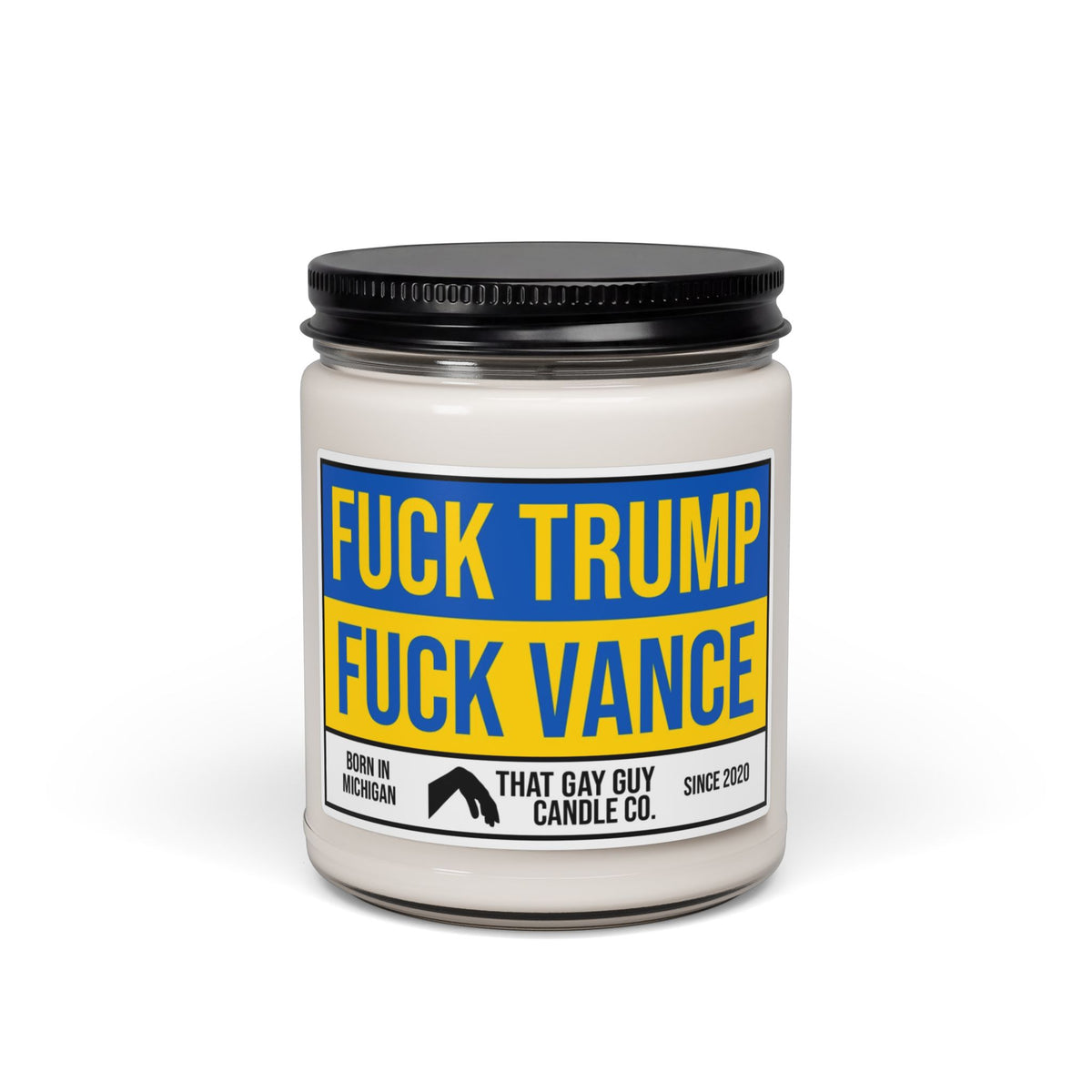 FUCK TRUMP FUCK VANCE UKRAINIAN FLAG