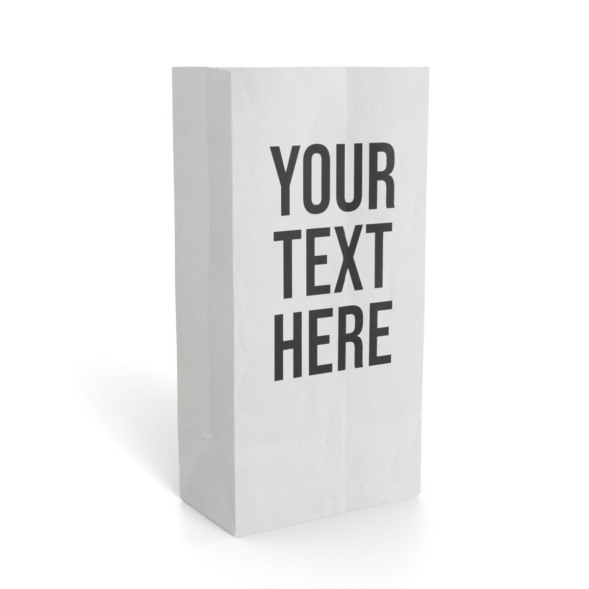 PERSONALIZED TEXT GIFT BAG