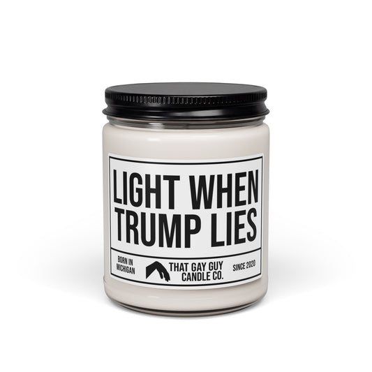 LIGHT WHEN TRUMP LIES