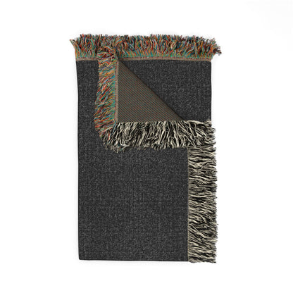 PERSONALIZED TEXT WOVEN BLANKET