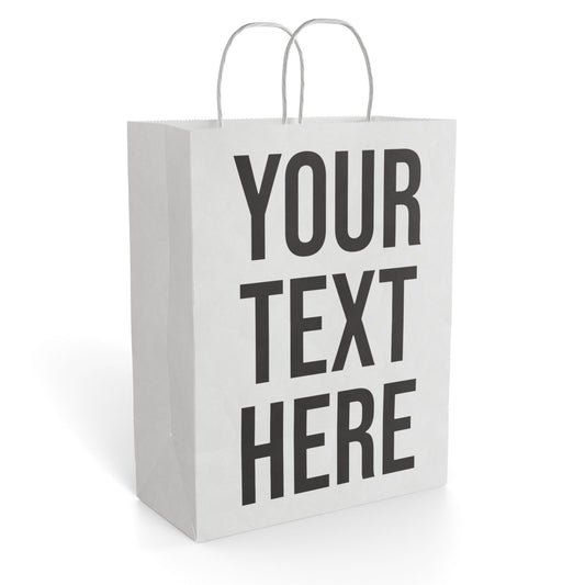 PERSONALIZED TEXT GIFT BAG