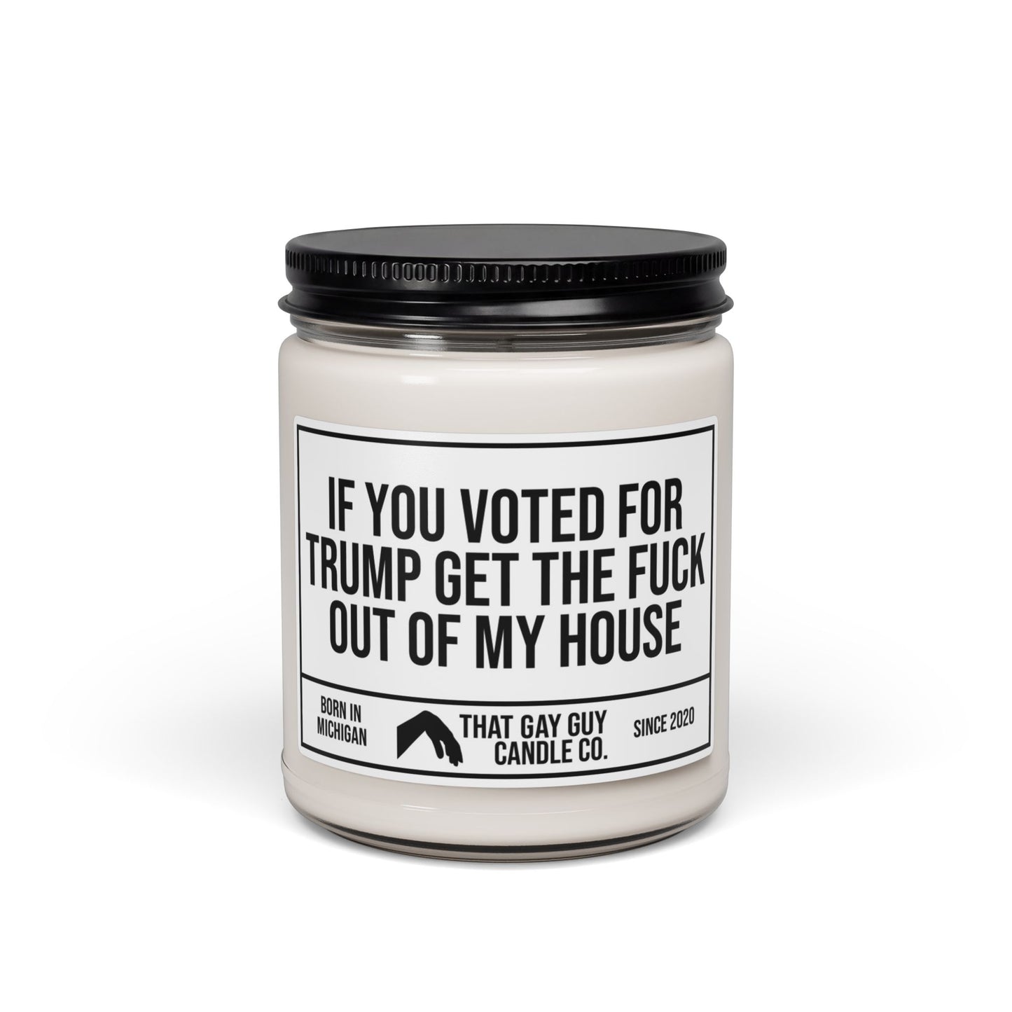 IF YOU VOTED FOR TRUMP GET THE FUCK OUT OF MY HOUSE