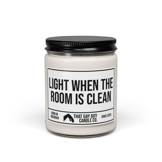 LIGHT WHEN THE ROOM IS CLEAN