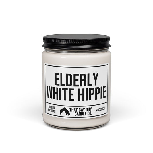 ELDERLY WHITE HIPPIE
