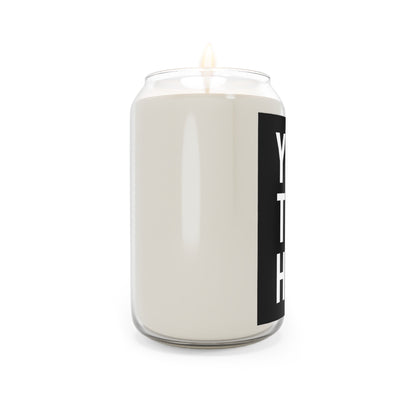PERSONALIZED TEXT LABEL LARGE GLASS BLACK + WHITE