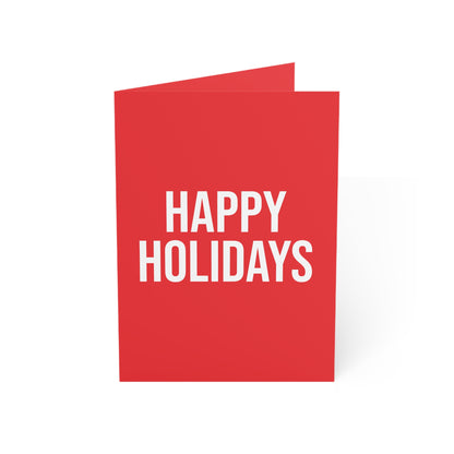 HAPPY HOLIDAYS AND FUCK TRUMP GREETING CARD