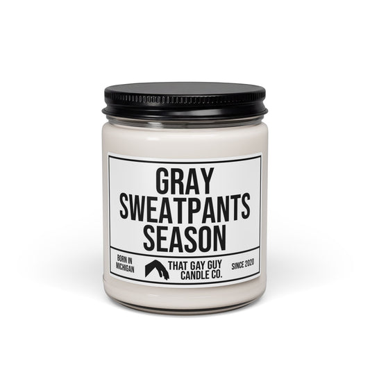 GRAY SWEATPANTS SEASON