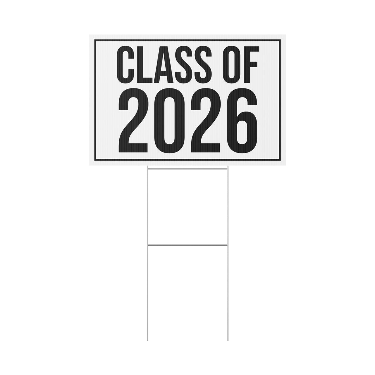 CLASS OF 2026 YARD SIGN