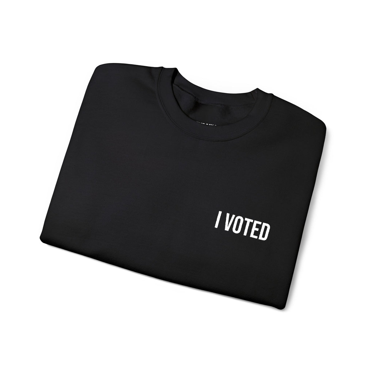 I VOTED ALL-GENDER EMBROIDERED SWEATSHIRT