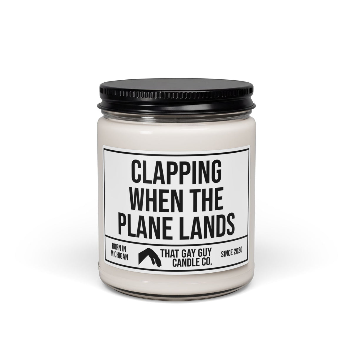 CLAPPING WHEN THE PLANE LANDS