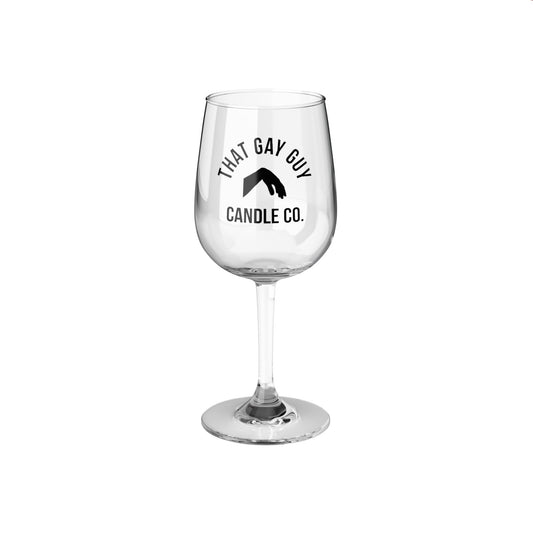 LOGO WINE GLASS