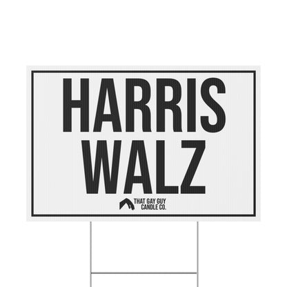 HARRIS WALZ YARD SIGN