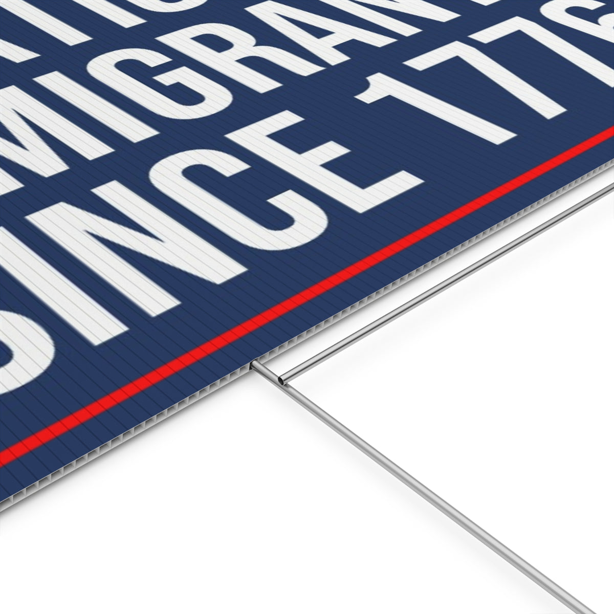 A NATION OF IMMIGRANTS YARD SIGN