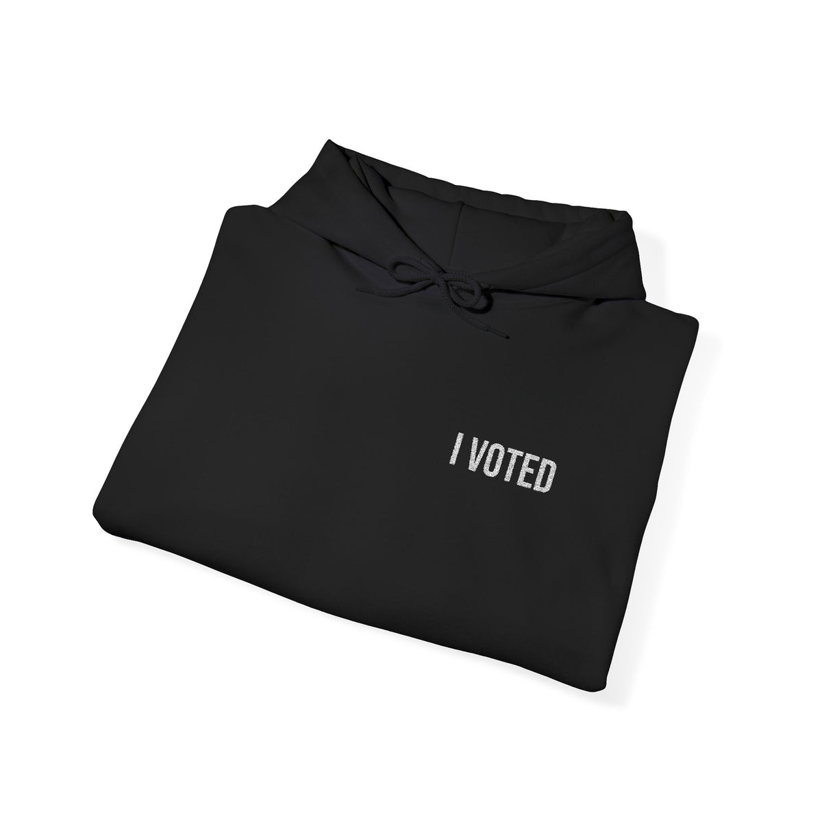 I VOTED ALL-GENDER EMBROIDERED HOODIE
