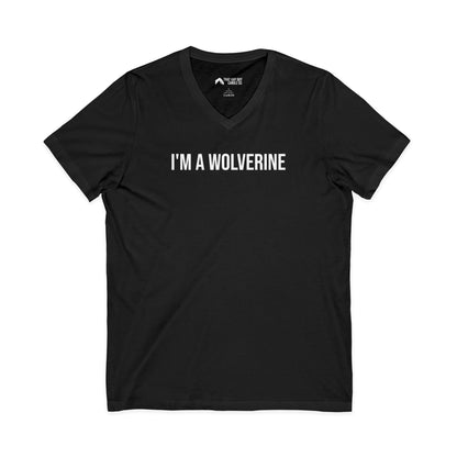 I'M A WOLVERINE UNISEX V-NECK TEE