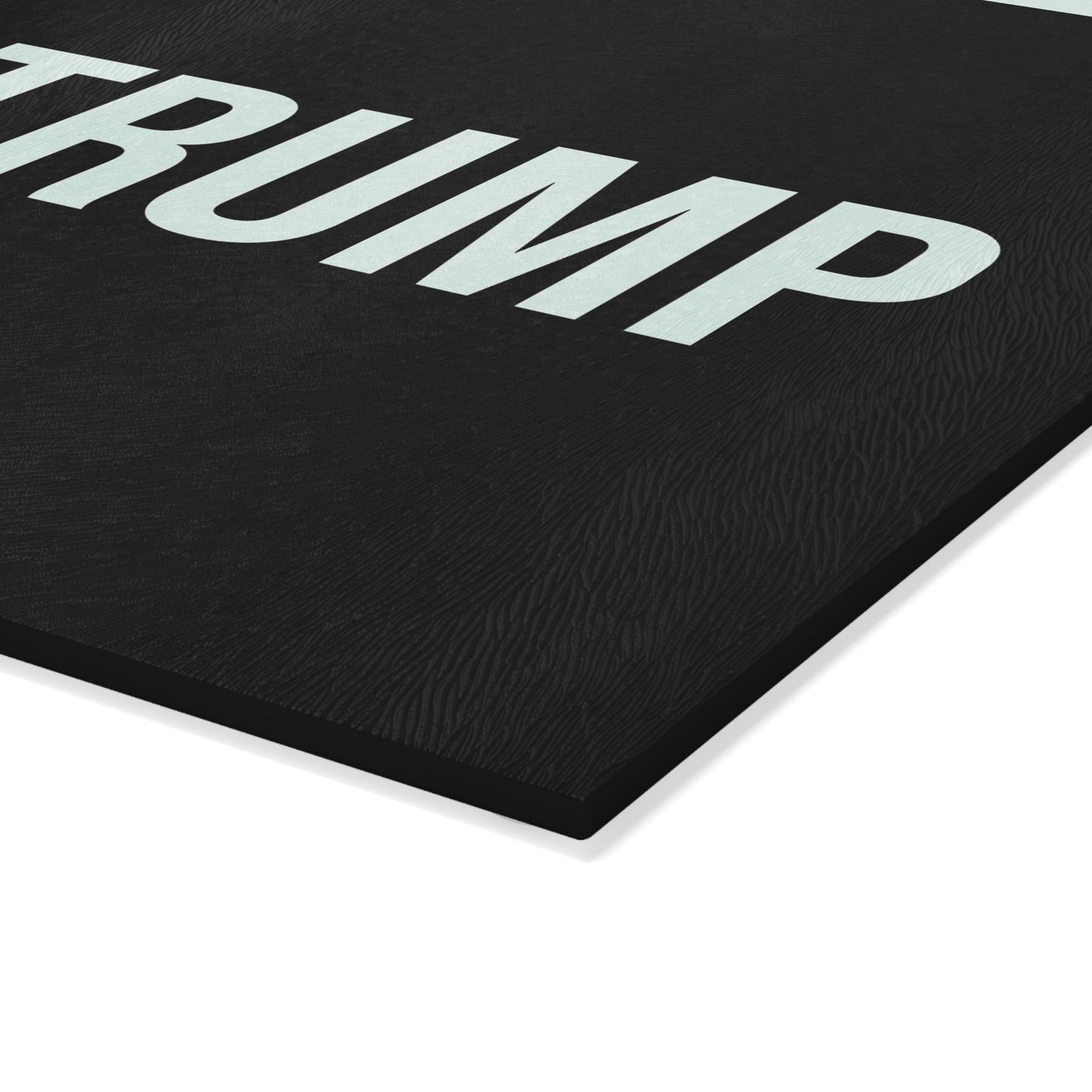 FUCK TRUMP GLASS CUTTING BOARD