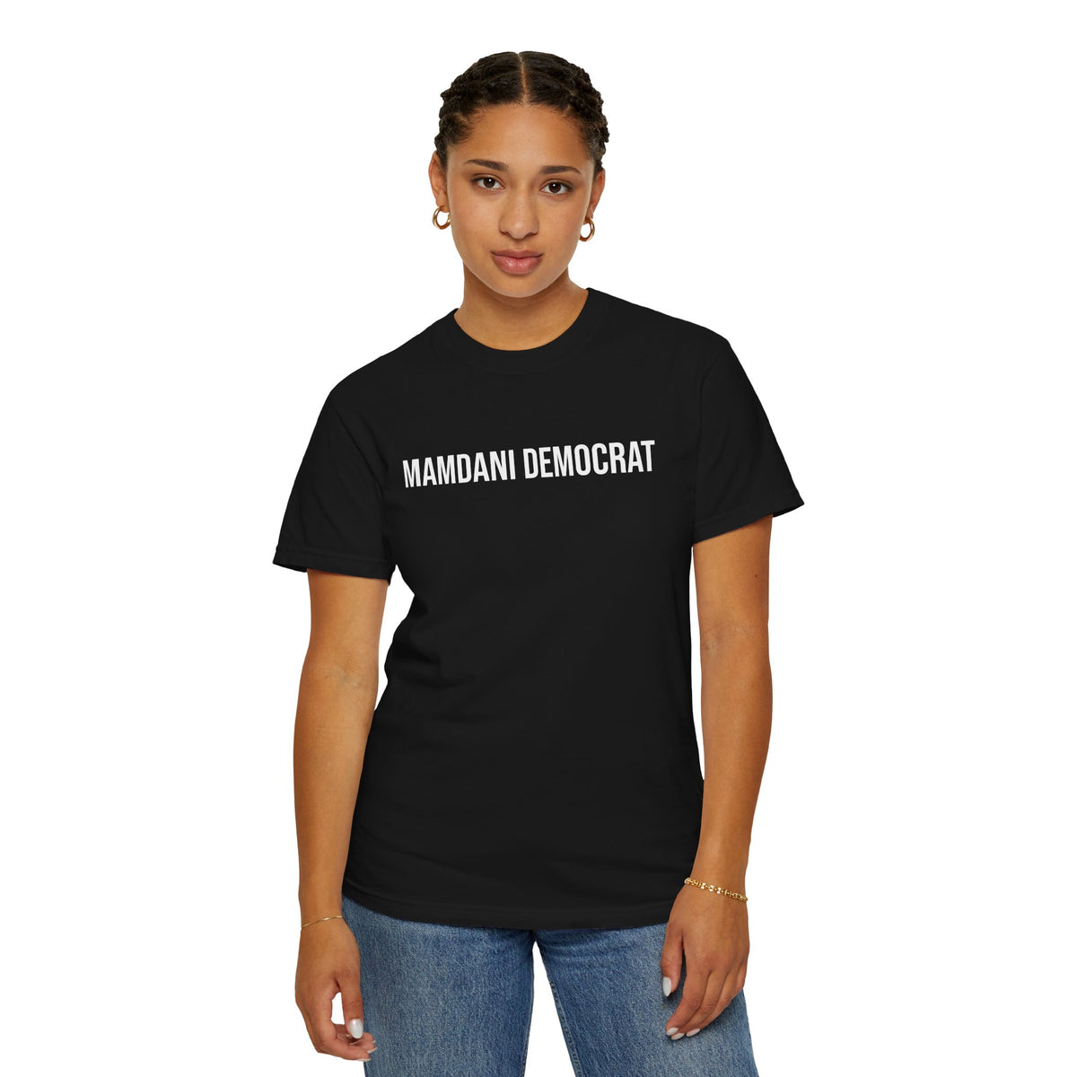 MAMDANI DEMOCRAT ALL-GENDER TEE