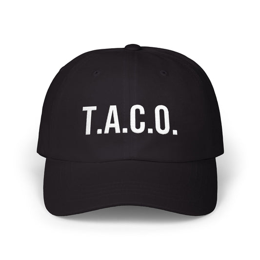 T.A.C.O. EMBROIDERED CAP