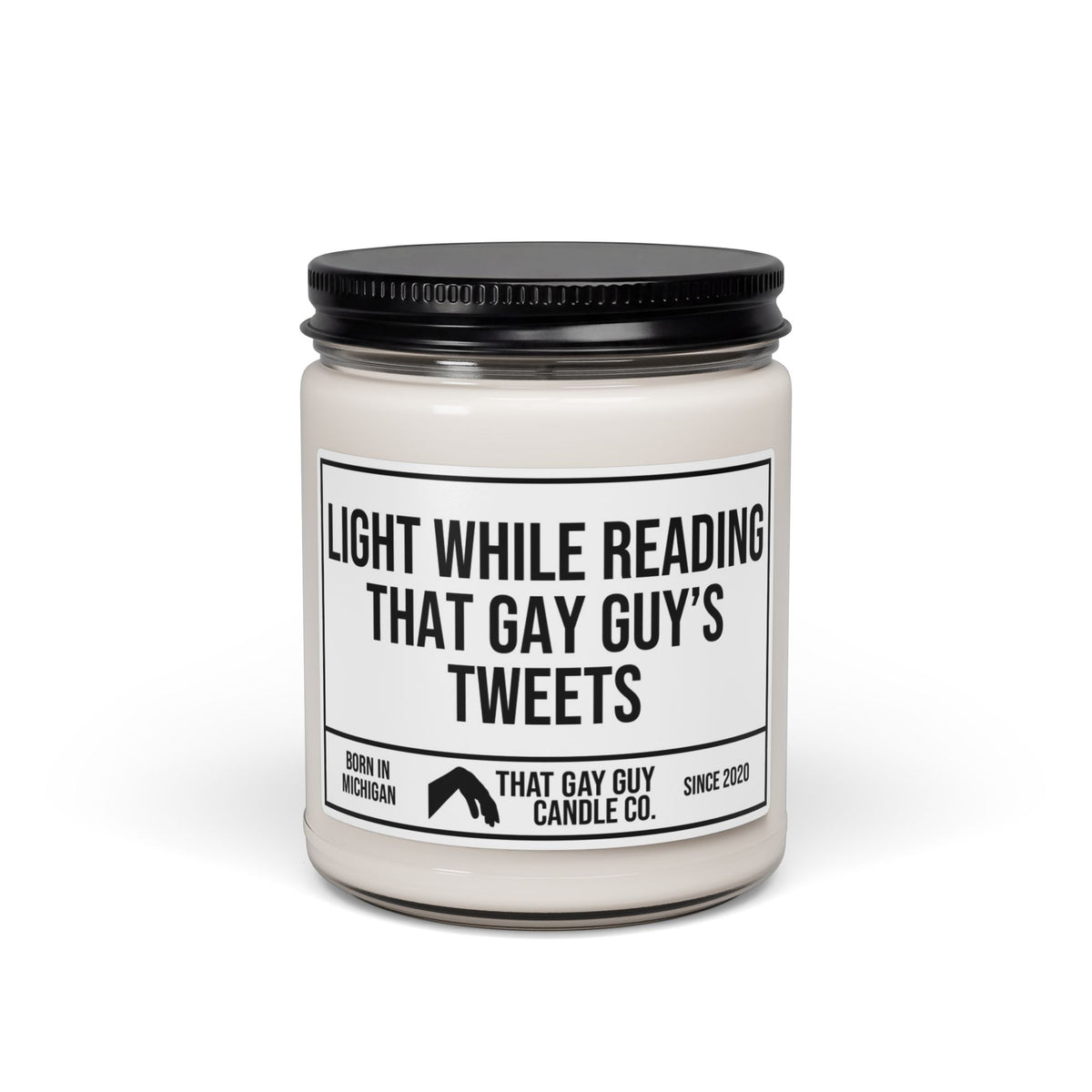 LIGHT WHILE READING THAT GAY GUY'S TWEETS