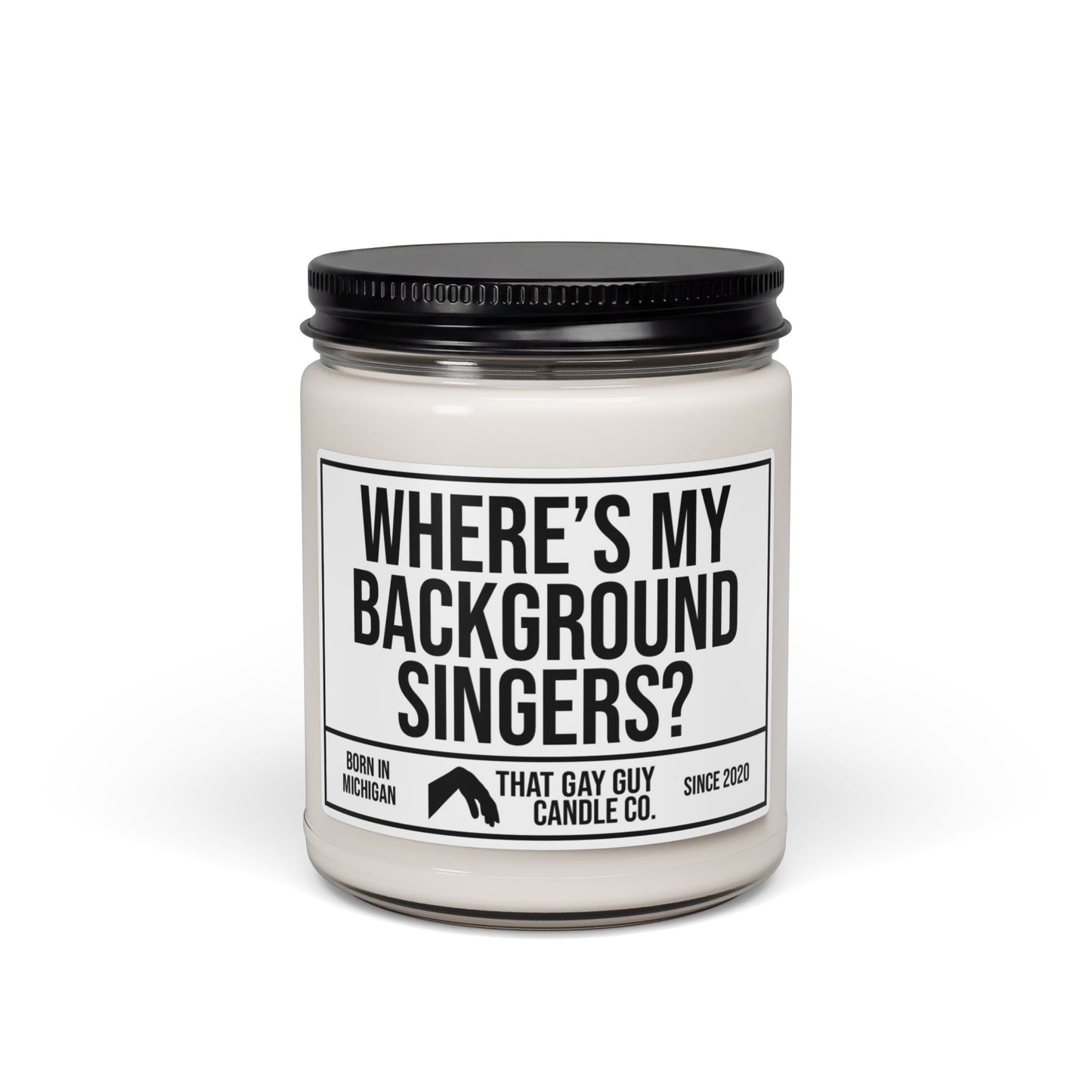 WHERE'S MY BACKGROUND SINGERS