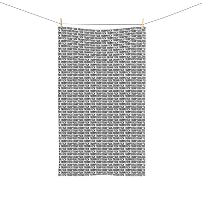 FUCK TRUMP HAND TOWEL