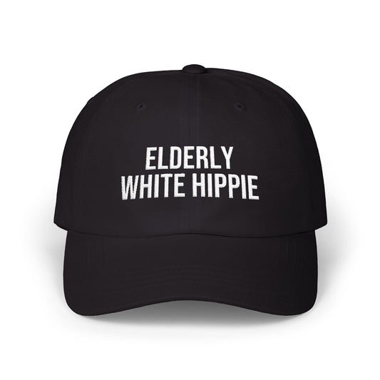 ELDERLY WHITE HIPPIE
