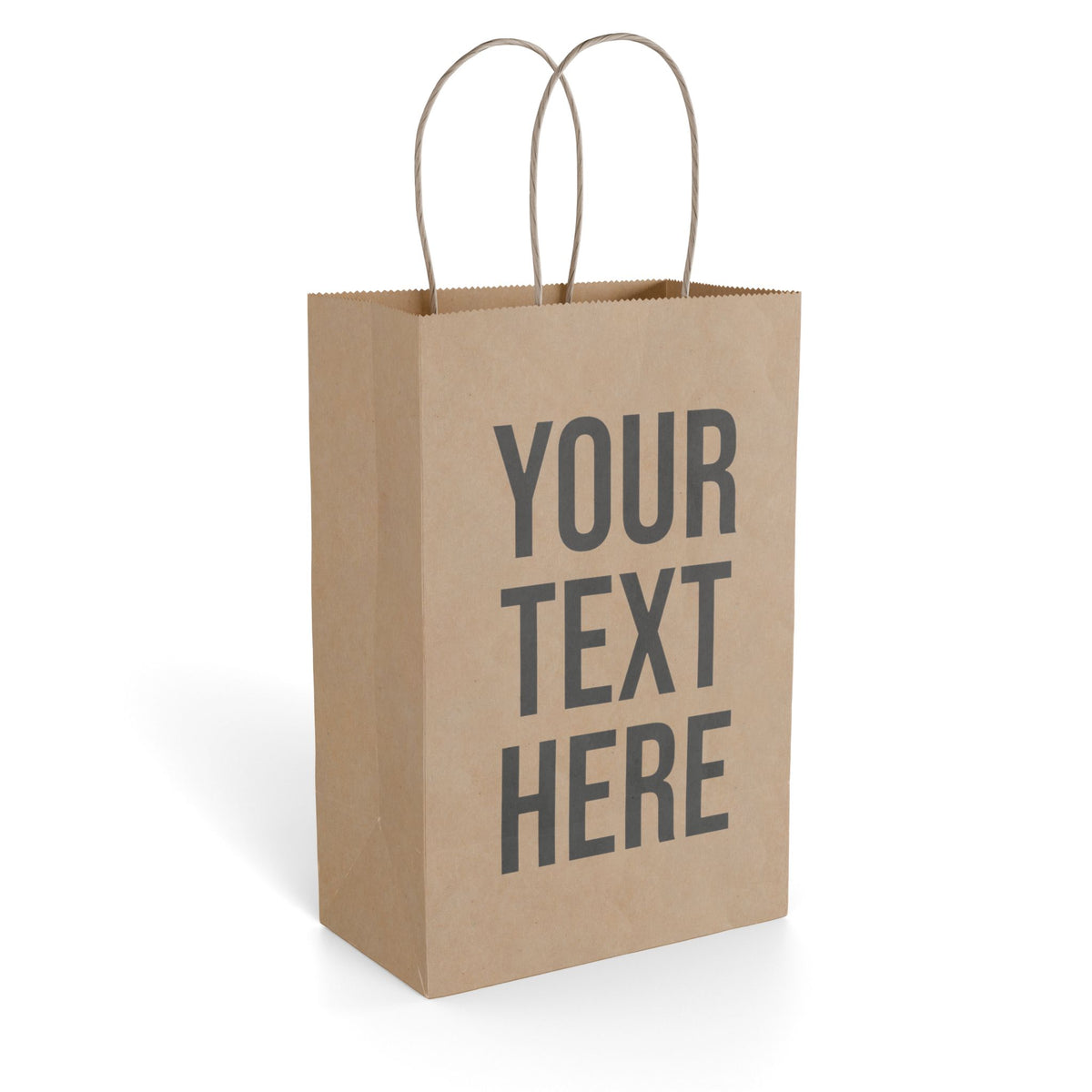 PERSONALIZED TEXT GIFT BAG