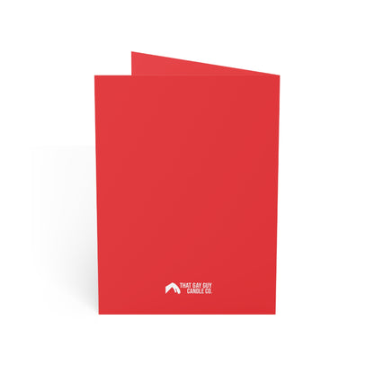 HAPPY VALENTINE'S DAY AND FUCK TRUMP GREETING CARD