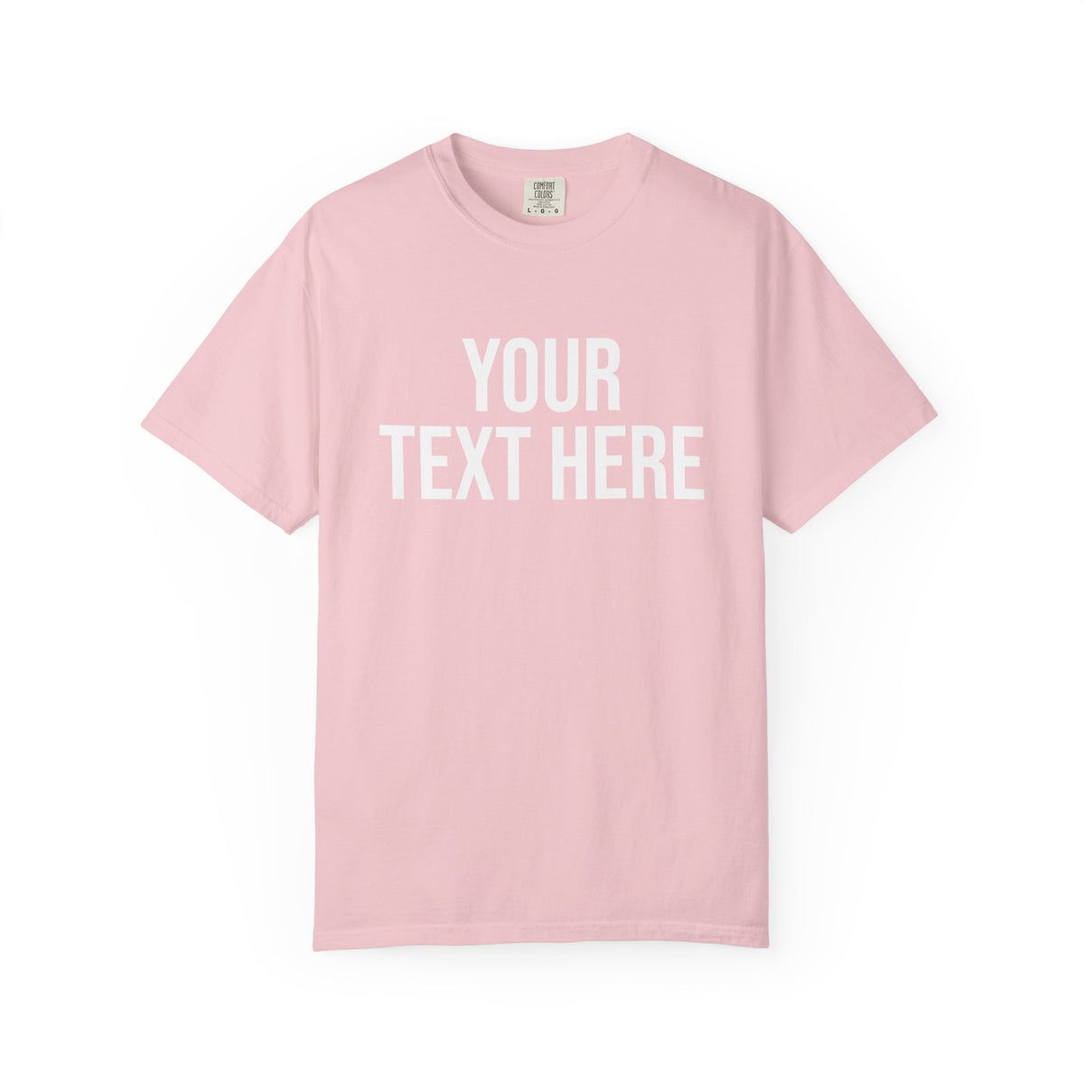 PERSONALIZED TEXT ALL-GENDER TEE