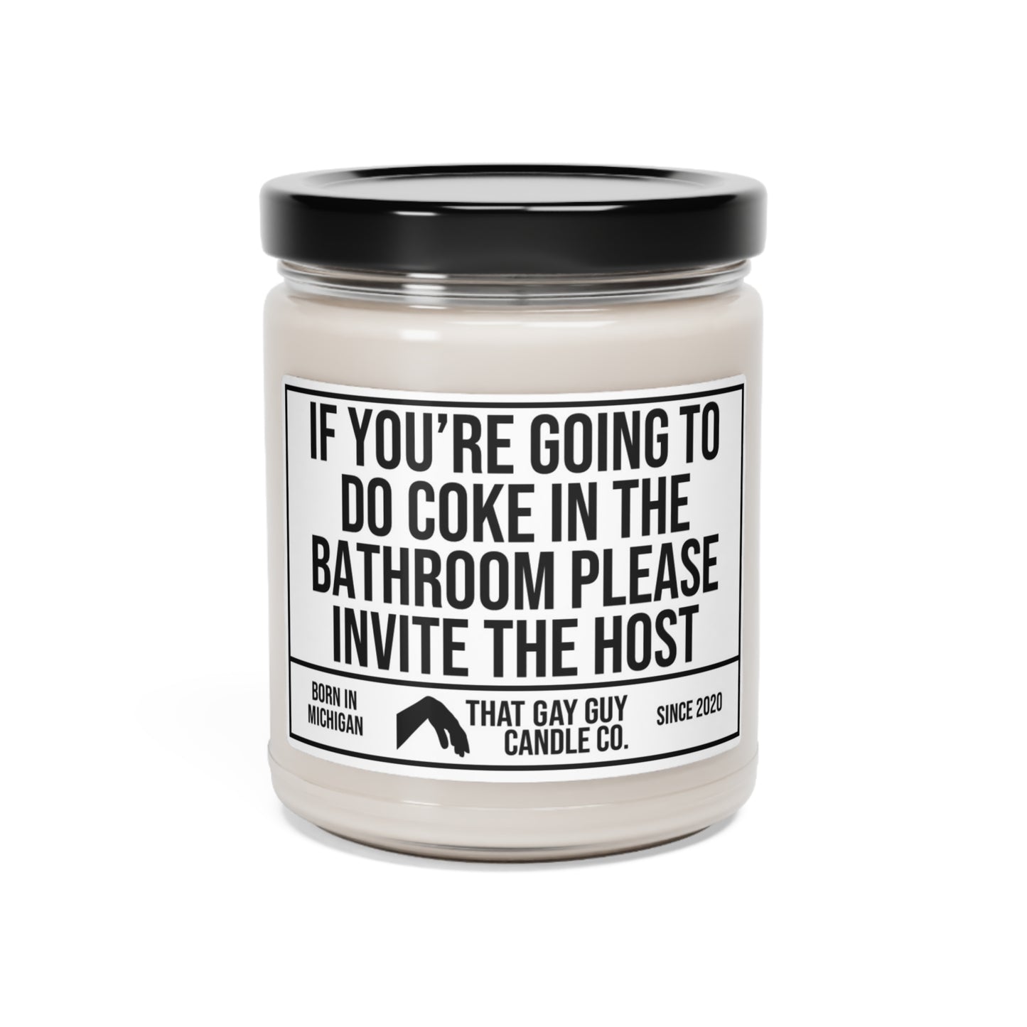 IF YOU'RE GOING TO DO COKE IN THE BATHROOM PLEASE INVITE THE HOST