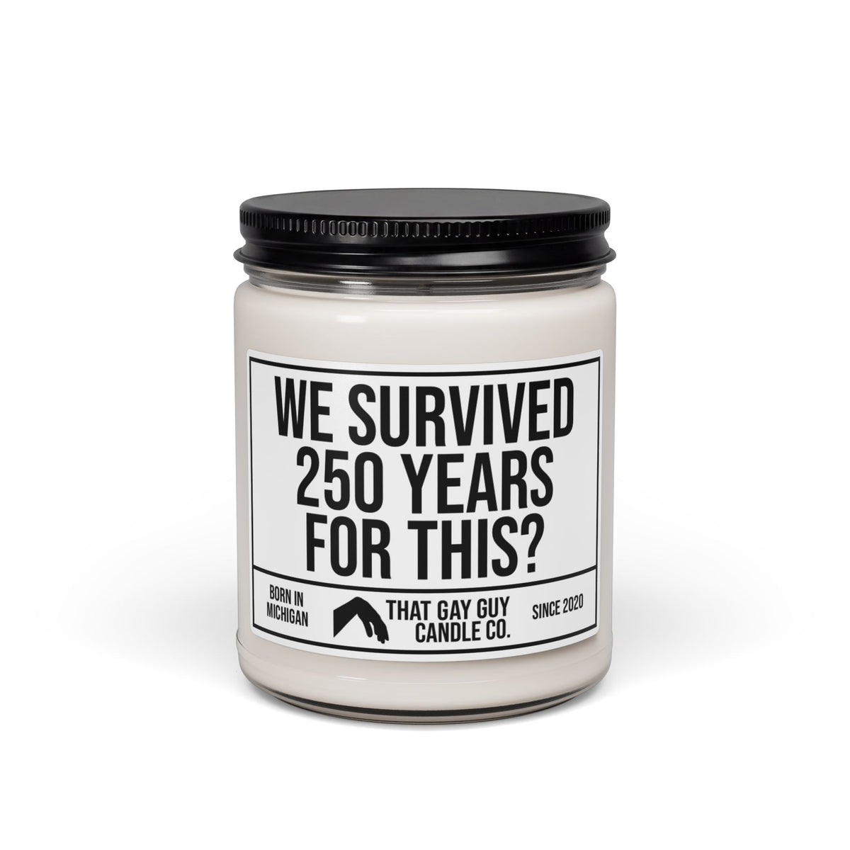 WE SURVIVED 250 YEARS FOR THIS