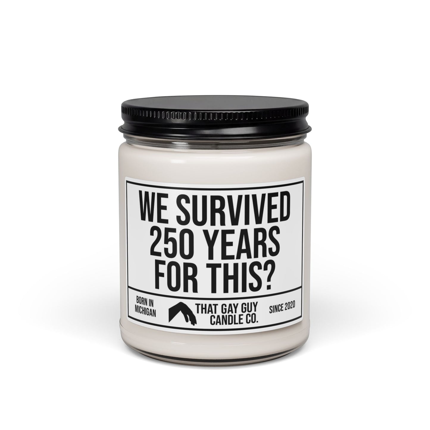 WE SURVIVED 250 YEARS FOR THIS