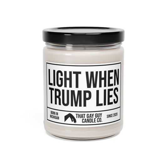 LIGHT WHEN TRUMP LIES