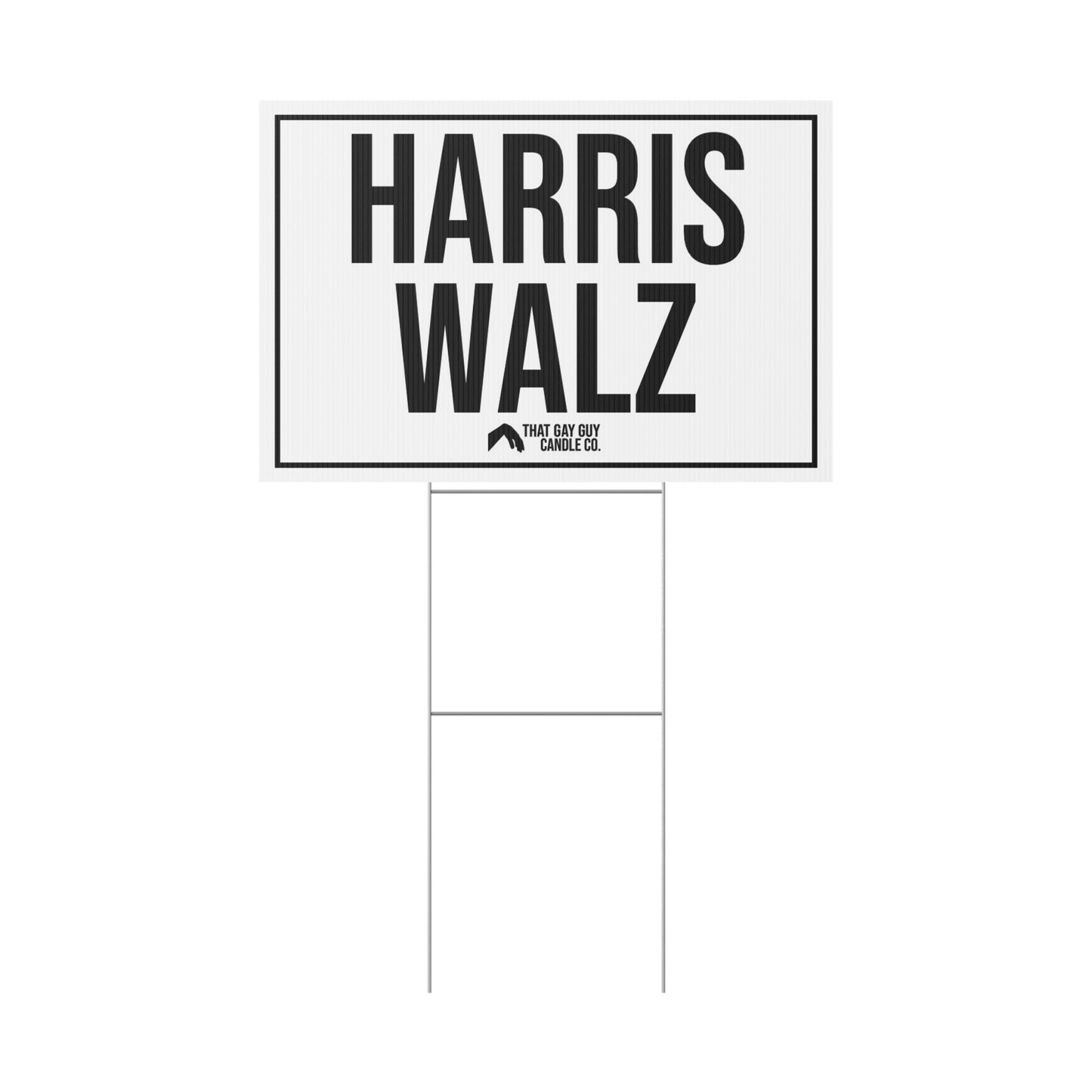 HARRIS WALZ YARD SIGN