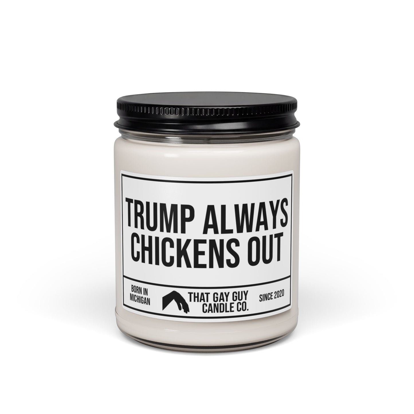 TRUMP ALWAYS CHICKENS OUT