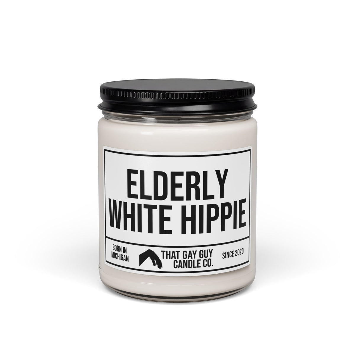 ELDERLY WHITE HIPPIE