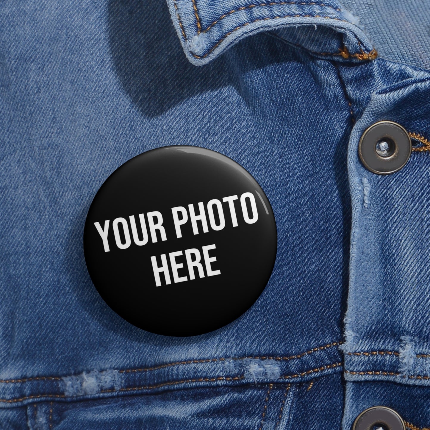 PERSONALIZED PHOTO BUTTON