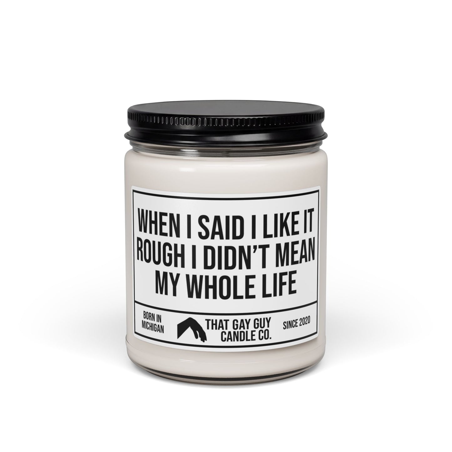 WHEN I SAID I LIKE IT ROUGH I DIDN'T MEAN MY WHOLE LIFE