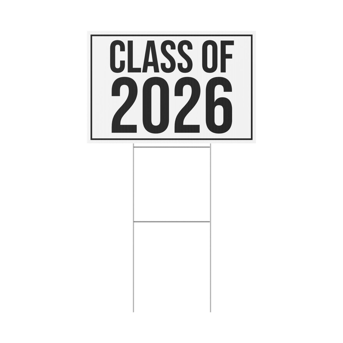 CLASS OF 2026 YARD SIGN