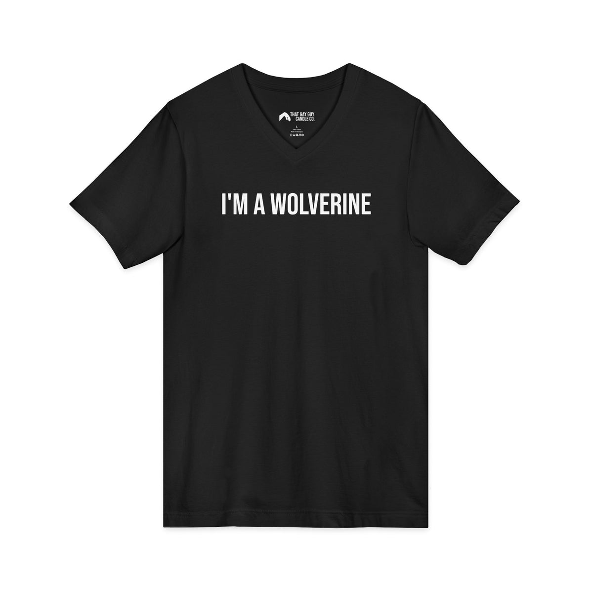I'M A WOLVERINE UNISEX V-NECK TEE