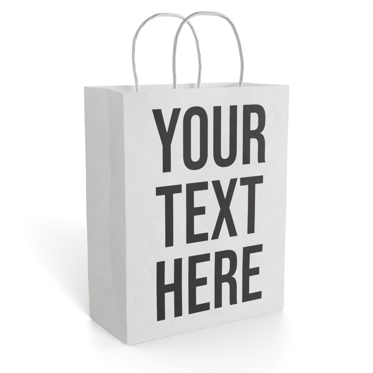 PERSONALIZED TEXT GIFT BAG