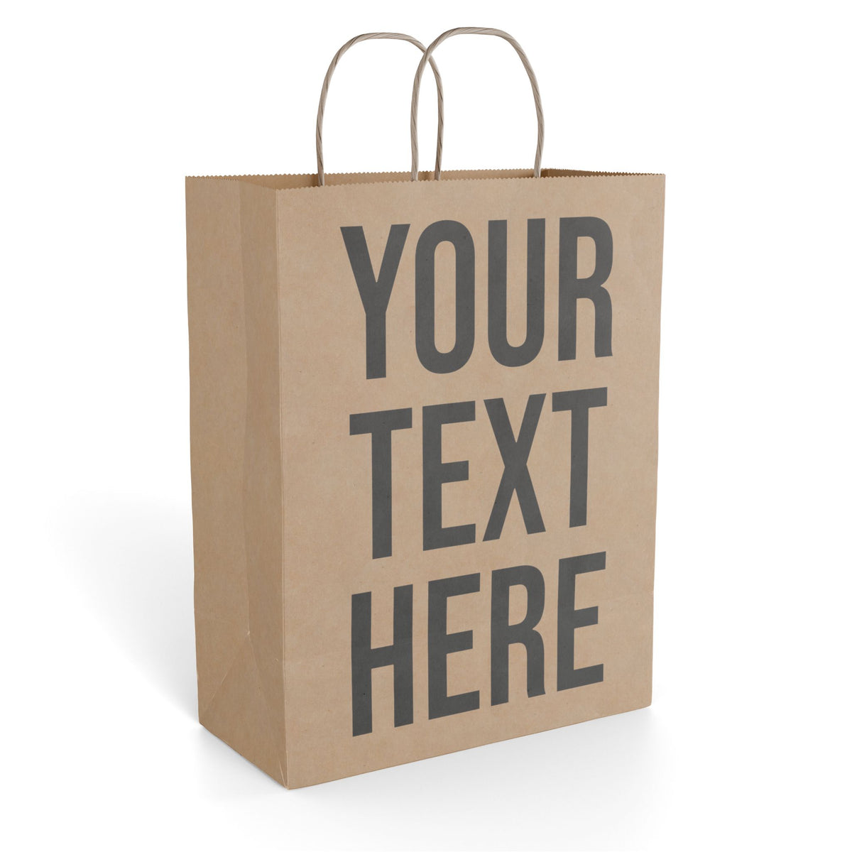 PERSONALIZED TEXT GIFT BAG