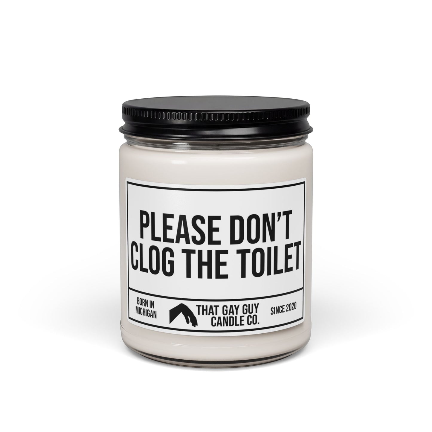 PLEASE DON'T CLOG THE TOILET